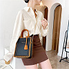 DIY Rectangle PU Leather Knitting Crochet Bags GN-TAC0003-08C-8