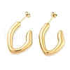 304 Stainless Steel Stud Earrings for Women EJEW-K283-10G-1