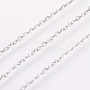 Tarnish Resistant 304 Stainless Steel Cable Chains CHS-F003-09P-A-1