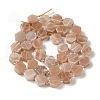 Natural Sunstone Beads Strands G-P534-A09-02-3