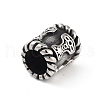 304 Stainless Steel European Beads STAS-I205-03AS-2