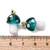 Handmade Lampwork Pendants LAMP-S069-08G-04-3