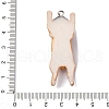 Opaque Resin Pendants CRES-D309-03P-D-5