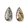 Natural Dalmatian Jasper Pendants G-F731-04M-2