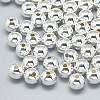 925 Sterling Silver Beads STER-T002-237S-6mm-1