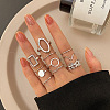 11Pcs Alloy Finger Rings WG7A5CE-02-1