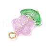Glass Pendants PALLOY-JF03302-5