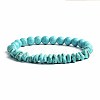 Turquoise Bracelet with Elastic Rope Bracelet DZ7554-27-1