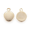 Ion Plating(IP) 304 Stainless Steel Charms STAS-P107-04G-2