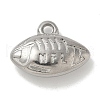 Anti-Tarnish 304 Stainless Steel Pendants STAS-Q334-09P-1