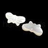 Natural White Shell Charms BSHE-G034-31-2