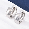Brass Hoop Earrings EJEW-Q015-21A-P-1