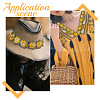 Polyester Lace Trim OCOR-WH0068-52A-6
