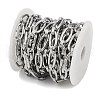 Non-Tarnish 304 Stainless Steel Link Chains CHS-A013-04P-01-3