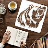PET Hollow Out Drawing Painting Stencils DIY-WH0391-0402-3