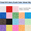 SUNNYCLUE 180G 18 Colors Handmade Polymer Clay Beads CLAY-SC0002-11-2