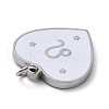 304 Stainless Steel Pendants STAS-G268-04P-8