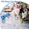 Marble Print Paper Candy Box with Cornflower Blue Polyester Ribbon CON-WH0106-06-6