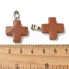 Synthetic Goldstone Pendants G-Z067-06P-07-4