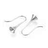 304 Stainless Steel Earring Hooks STAS-N108-30P-3