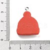 Christmas Theme Opaque Resin Pendants RESI-F054-A06-3