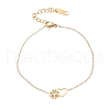 304 Stainless Steel Link Bracelets for Women BJEW-Z087-04G-4