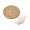 Natural Baroque Pearl Keshi Pearl Pendants X-PALLOY-JF02132-4