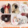  3Pcs 3 Colors Nylon Mesh Ribbon for Bowknot Making ORIB-PH0001-01-6