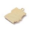 Alloy Enamel Pendants ENAM-M060-01KCG-08-2