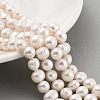 Natural Cultured Freshwater Pearl Beads Strands PEAR-C003-15D-1