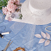 Polyester Big Eye Mesh Organza Veil DIY-WH0453-61B-4