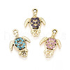 Alloy Rhinestone Connector Charms ALRI-T011-02-1