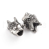 304 Stainless Steel European Beads OPDL-G009-21AS-1