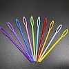 90Pcs Plastic Sewing Needles PW-WGA98C9-01-4