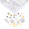 DIY 24 Style Acrylic & ABS Beads Jewelry Making Finding Kit DIY-NB0012-02I-3