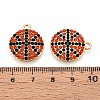 Alloy Pendants PALLOY-R153-01G-03-3