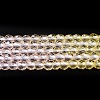 Transparent Gradient Color Glass Beads Strands GLAA-G101-2mm-17-3