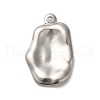 304 Stainless Steel Pendants STAS-R223-17-1