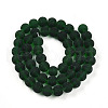 Transparent Glass Beads Strands GLAA-T032-T8mm-MD22-2