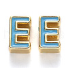 Rack Plating Alloy Enamel Beads ENAM-S122-033E-NR-1