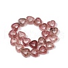 Natural Strawberry Quartz Beads Strands G-N342-93-2