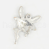 Tibetan Style Alloy Pendants TIBEP-LF1803YKG-AS-FF-2