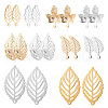 SUNNYCLUE 100Pcs 10 Style 304 Stainless Steel Pendants STAS-SC0004-13-1