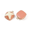 Brass Alloy Pendants KK-R226-17G-08-2