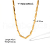 Stainless Steel Link Chain Necklaces for Unisex ED1203-2-1