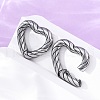316 Stainless Steel Spring Gate Rings STAS-D303-11P-02-5