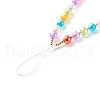 Acrylic Beads Mobile Straps HJEW-JM00570-3