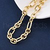 Brass Figaro Chain Bracelets for Women Men BJEW-K273-03G-3