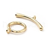 Rack Plating Brass Toggle Clasps KK-E034-11LG-2