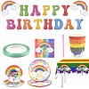 Rainbow Theme Birthday Party Decoration Sets ST-CJ0030-01-1